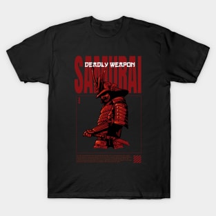 Deadly Weapon Samurai T-Shirt